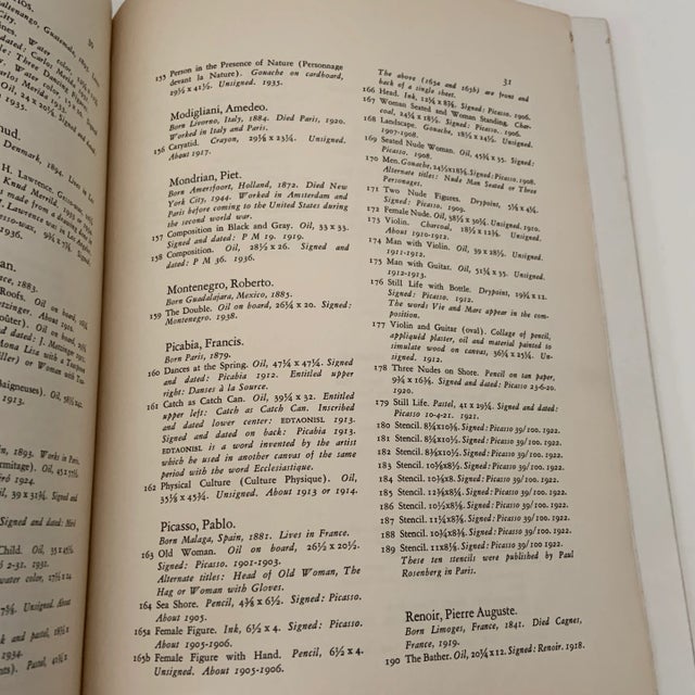 1949 Arensberg Collection 20th Century Art Book For Sale - Image 11 of 13