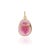 Uncut Natural 3.33 Carat Pink Tourmaline Pendant in 14k Yellow Gold For Sale - Image 9 of 15
