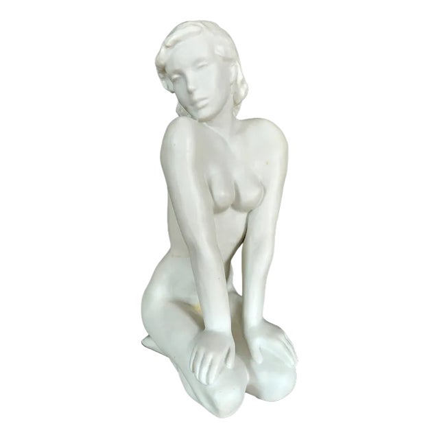 Classic Rose Collection Sitting Woman Figure by Lore Friedrich Gronau for Rosenthal, Germany For Sale