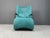 Ligne Roset Zen Armchair attributed to Claude Brisson for Ligne Roset, France, 1980s For Sale - Image 4 of 11