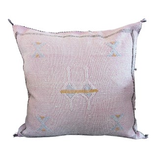 Pink Moroccan Sabra Pillow Cover For Sale