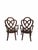 Wood Vintage Ethan Allen Mahogany Dining Armchairs With Interlocking Heart Back Design – 4 For Sale - Image 7 of 12