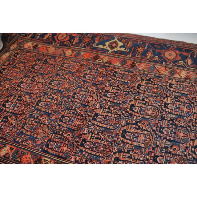 Name: Mother-Daughter Boteh Village Antique Rug Size: 4.4 x 6.3 Age: Antique Pile: Low About: When you think of old...