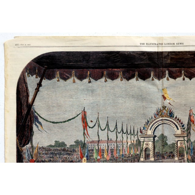 Date: 1860s Size: 15.75 x 21.75 inches Notes: Newspaper, Illustrated Publication The Illustrated London News was founded...