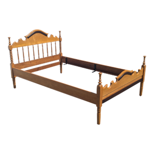 19th Century Fruitwood Full Size Bedframe