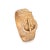 Stylish vintage buckle ring crafted in 9 karat yellow gold. The stylish buckle ring features a charming scrolled design....