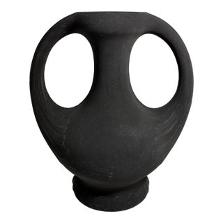 1910s Lavanite Stone Matte Vase For Sale