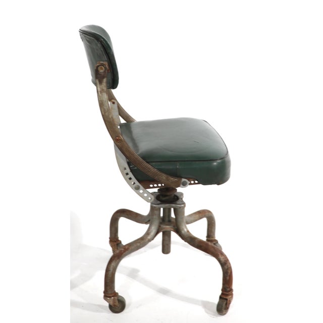 1930s DO/MORE・INDASTORIAL CHAIR USA Classic Industrial Do / More Swivel Desk Chair | Chairish