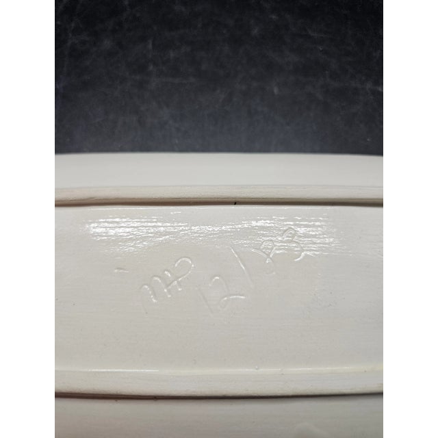 English Vintage Birds Motif Boudoir Tray For Sale - Image 3 of 4