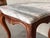 Wood Early 20th Century Louis XV Style Set of Two Coffee Table with Marble-Top For Sale - Image 7 of 18