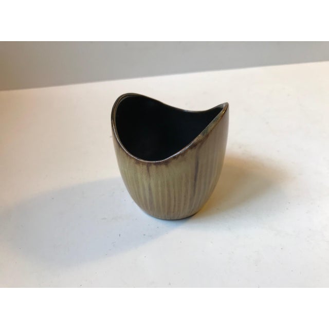 Danish Ceramic Vase by Ady Krøyer, 1950s For Sale - Image 4 of 11