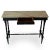 Metal Mid-Century Italian Black Wood and Brass Console Table with Marble Surface For Sale - Image 7 of 14