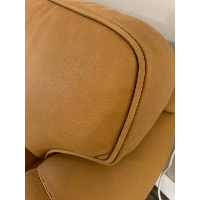 Traditional Restoration Hardware Leather For Sale - Image 3 of 12