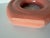 1980s Postmodern Sculptural Coral Pink Glazed Ceramic Vase by Jessica For Sale - Image 10 of 12