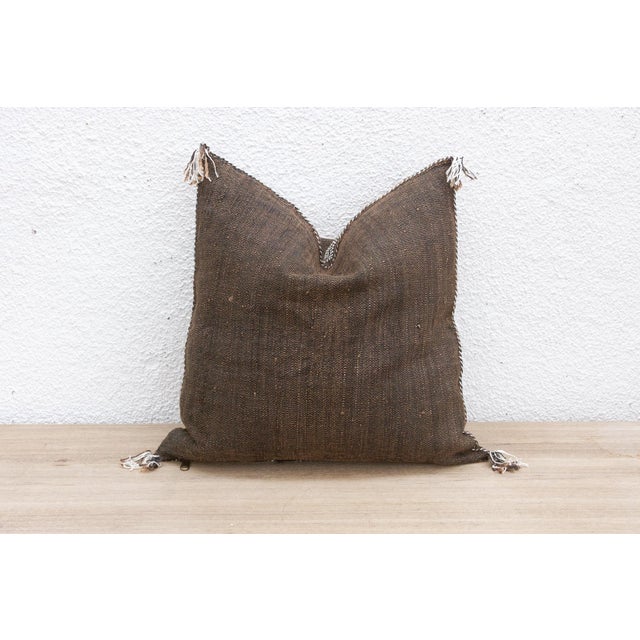 Textile Sahara Silk Rug Pillow For Sale - Image 7 of 8