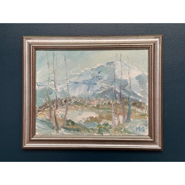 Maja Sjöberg, Nature Scene, 1950s, Oil on Canvas, Framed For Sale - Image 14 of 18