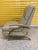 1980s Post-Modern Leather and Gold Chrome Recliner After Milo Baughman For Sale - Image 11 of 12