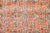 Textile Vintage Turkish Hand-Knotted Wool Cotton Orange Area Rug For Sale - Image 7 of 11