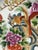 Chinese Art Porcelain Famille Rose Plate With Floral and Bird Design For Sale - Image 12 of 12