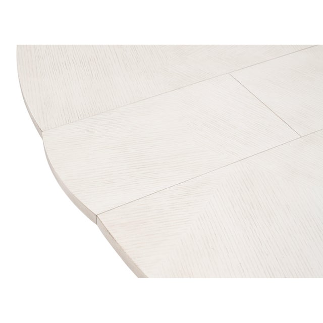 White Oak Expanding Dining Table - 85 1/2" For Sale - Image 9 of 11