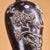 Metal Pair of Vintage Chinese Copper & Silver Repoussé "Magpie & Plum Blossom" Mei Vases - 1120g Total For Sale - Image 7 of 10