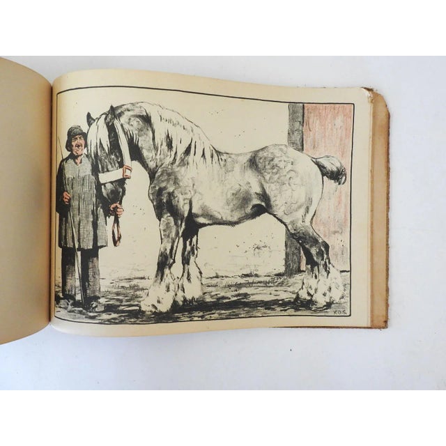 Just Horses by k.o. S. Baroness Dombrowski Horse Book Plates For Sale - Image 10 of 13