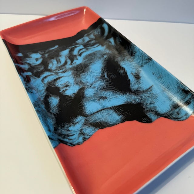 Ceramic Catchall Tray, Head of Herakles by Metropolitan Museum of Art For Sale - Image 4 of 7