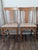 Early 1900's Quartersawn Tiger Oak T-Back Dining Chairs - Set of 4 For Sale - Image 4 of 11