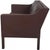 2422 Two-Seater Sofa in Brown Leather by Børge Mogensen, 1980s For Sale - Image 18 of 18
