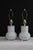 Alabaster Mid 20th Century Albert Tormos Influence Ceramic Lamps For Sale - Image 8 of 14