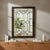 Wood Framed Beveled Tudor Diamond Shaped Paned Wall Mirrors - A Pair For Sale - Image 4 of 10