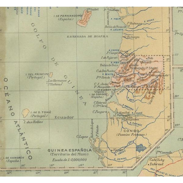Spanish Territories in West Africa, 1903 For Sale - Image 6 of 10