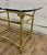 Vintage MCM Hollywood Regency Labarge Style Gold Lacquered and Glass Side Table For Sale - Image 9 of 9