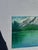 Mid-Century Modern 1990s Mountain and Lakeside Landscape Painting on Canvas For Sale - Image 3 of 7