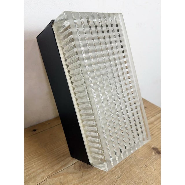 Vintage Glass Wall Light from Napako, 1970s For Sale - Image 13 of 18