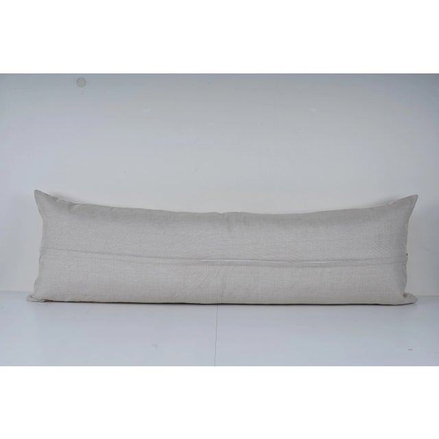 1960s Suzani Animal Art Pillow Cover For Sale - Image 5 of 5