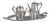 Antique Coffee Service from Walker & Hall Sheffield, Set of 5 For Sale