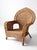 Vintage Wicker Armchair For Sale - Image 12 of 18