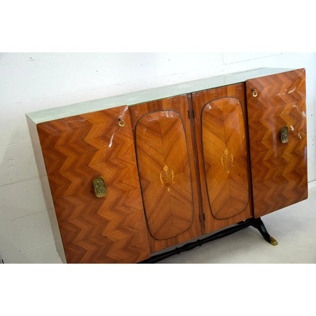Mid-Century Modern Credenza by Vittorio Dassi, 1950s For Sale - Image 6 of 10