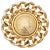 Metal 1980s Large Coin Brooch or Pendant by Graziano For Sale - Image 7 of 7