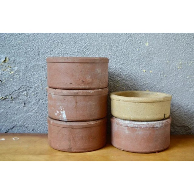 Stoneware Farm Pots, 1940s, Set of 5 For Sale - Image 9 of 9
