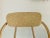 1970s Midcentury Folding Chair With Vinyl Seating Champagne Color. For Sale - Image 5 of 10
