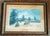 Farmhouse 19th Century American Pastel Moonlit Nocturne Pastural Landscape With Haystacks For Sale - Image 3 of 16