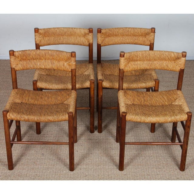 Vintage Dordogne Model Chairs, 1950, Set of 4 For Sale - Image 3 of 10