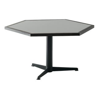 Dutch Hexagon Dining Table by Martin Visser for ‘t Spectrum, 1960s For Sale
