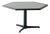 Dutch Hexagon Dining Table by Martin Visser for ‘t Spectrum, 1960s For Sale