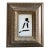 Contemporary McKenzie Dove Abstract Painting in Vintage Frame For Sale