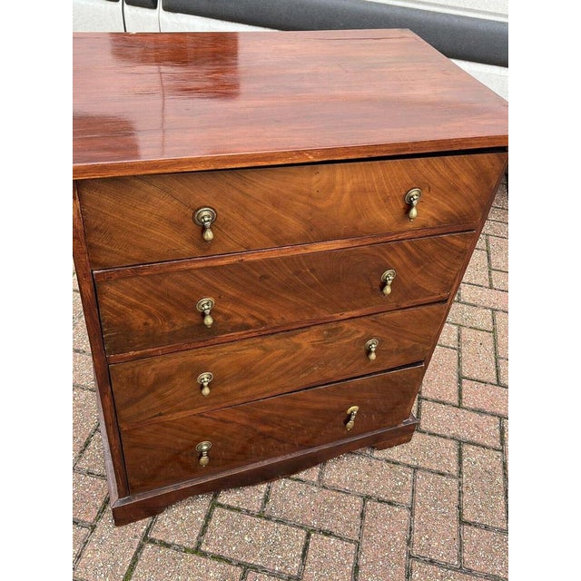 Small Mahogany Chest of Drawers For Sale - Image 10 of 15