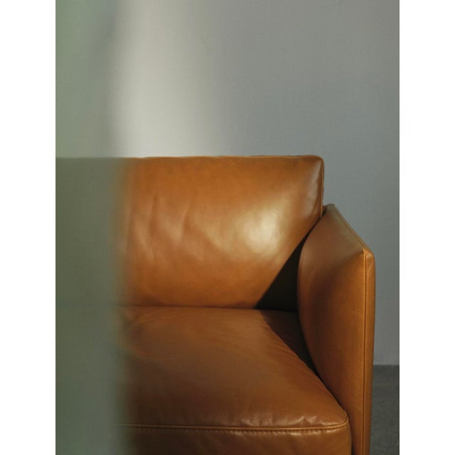 Muuto Outline Two-Seater Sofa in Cognac Refine Leather by Anderssen & Voll, 2010s For Sale - Image 6 of 8