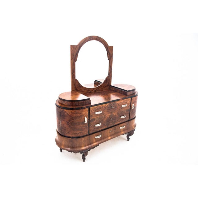 Vintage Art Deco Italian Dressing Table, 1920s For Sale - Image 4 of 18